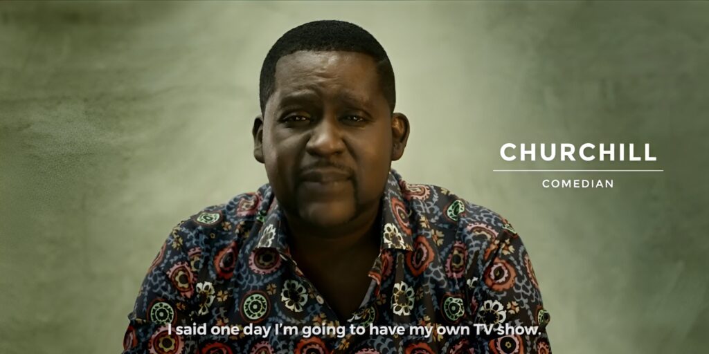 Churchill Safaricom@18
