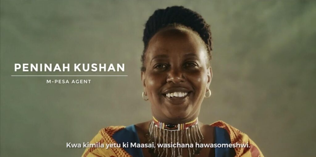 Mpesa Lady Safaricom@18